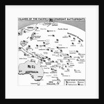 Map of Islands Between Hawaii and China by Anonymous