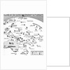 Map of Islands Between Hawaii and China by Anonymous
