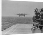 Doolittle Raid on Tokyo,B-25 Leaves USS Hornet by Anonymous