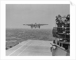 Doolittle Raid on Tokyo,B-25 Leaves USS Hornet by Anonymous