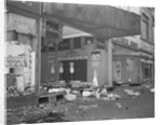 View of Looted Street by Anonymous
