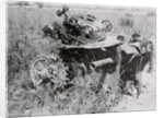 Destroyed Army Tanks by Anonymous