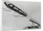 Illustration of Military Rocket Compartments by Anonymous