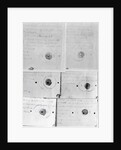 Display of Kidnapping Notes by Anonymous