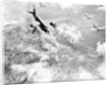 Martin B-26 Bomber Planes in Flight Over Belgium by Anonymous