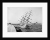 Sailing Ship Caught on Rocks by Anonymous