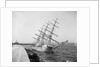 Sailing Ship Caught on Rocks by Anonymous