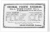 Railroad Timetable from 1864 by Anonymous
