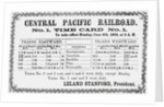 Railroad Timetable from 1864 by Anonymous