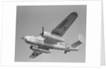 World War II B-25 Aircraft Training in Sky by Anonymous