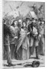 Print of Lucretia Mott Being Protected from Angry Male Mob by Anonymous