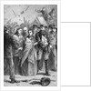 Print of Lucretia Mott Being Protected from Angry Male Mob by Anonymous