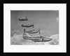Four Military Planes in Flight by Anonymous