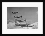 Four Military Planes in Flight by Anonymous