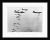 USAAF B17s Flying Fortress over Germany by Anonymous