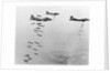 USAAF B17s Flying Fortress over Germany by Anonymous