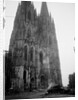 German Tank In Front of Cathedral by Anonymous
