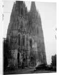 German Tank In Front of Cathedral by Anonymous