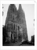 German Tank In Front of Cathedral by Anonymous