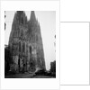 German Tank In Front of Cathedral by Anonymous