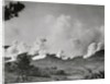 Smoke Coming from Hillside in Okinawa by Anonymous