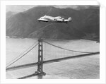 Amelia Earhart's Record Breaking Hop over Golden Gate Bridge by Anonymous