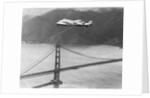 Amelia Earhart's Record Breaking Hop over Golden Gate Bridge by Anonymous