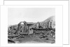 Scene of Devestation from Mount Pelee Eruption by Anonymous