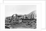 Scene of Devestation from Mount Pelee Eruption by Anonymous