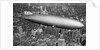 Hindenburg Hovering Over New York by Anonymous