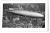 Hindenburg Hovering Over New York by Anonymous