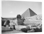 The Sphinx and Pyramid by Anonymous