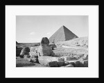 The Sphinx and Pyramid by Anonymous