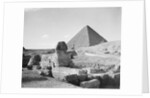 The Sphinx and Pyramid by Anonymous