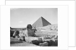The Sphinx and Pyramid by Anonymous
