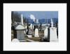 Nuclear Plant and Cemetery by Anonymous