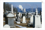 Nuclear Plant and Cemetery by Corbis