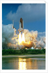 Shuttle Columbia Lifting Off by Anonymous