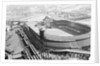 Aerial View of Stadiums by Anonymous