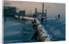 Snowed Under Streets with Oil Pipeline by Anonymous