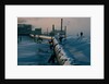Snowed Under Streets with Oil Pipeline by Anonymous