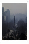 Smog Filled Street by Anonymous