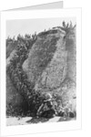 Japanese Soldiers Climbing Great Wall by Anonymous