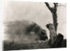 Buildings Burning in Spain During Civil War by Anonymous