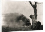 Buildings Burning in Spain During Civil War by Anonymous