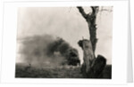 Buildings Burning in Spain During Civil War by Anonymous