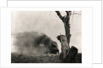 Buildings Burning in Spain During Civil War by Anonymous