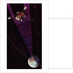 Pioneer 10 Passing Jupiter by Anonymous
