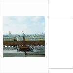 Russian Citizens in Line at Lenin Mausoleum by Anonymous