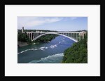 Aerial View of Peace Bridge Site by Anonymous